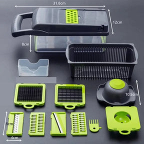 Multi Pro 16 em 1 - Corta, Fatia, Rala e Pica