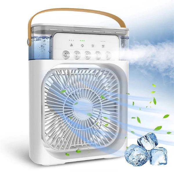 Novo Mini Condicionador de ar e Umidificador Portátil Fresh Air - Loja Marviva