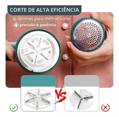 Removedor Elétrico de Pelos e Bolinhas Clean Pro - Loja Marviva