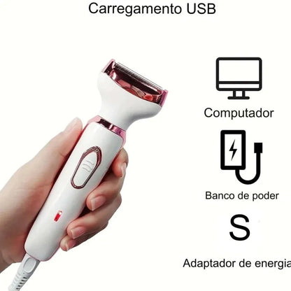 Flex Pro Kit Depilador 4 em 1 - Loja Marviva (Recarregável)