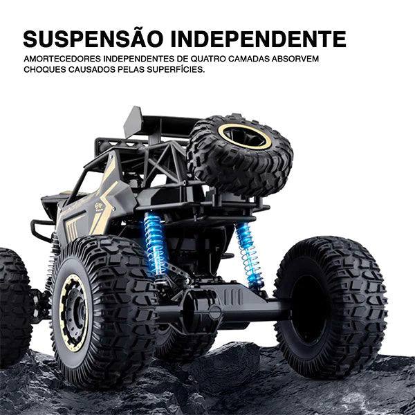 Carrinho de Controle Remoto 4x4 - Off Road (Bateria Recarregável) - Loja Marviva