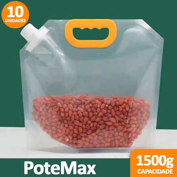 PoteMax - Otimiza o Espaço e Conserva os Alimentos - Loja Marviva