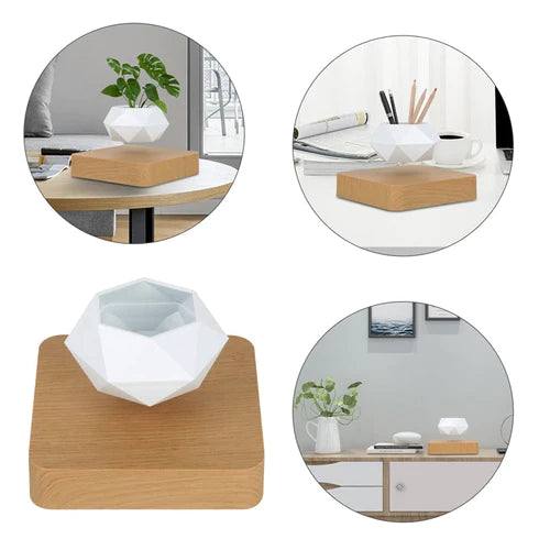 Vaso Flutuante para Plantas - Levitação Magnética - Loja Marviva