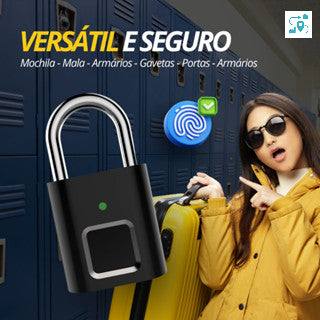 Cadeado Inteligente Biométrico - Loja Marviva