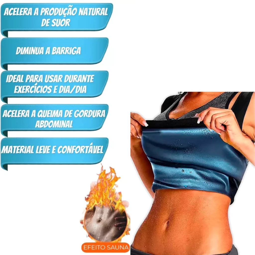 Regata Queima Calorias Sauna Fitness