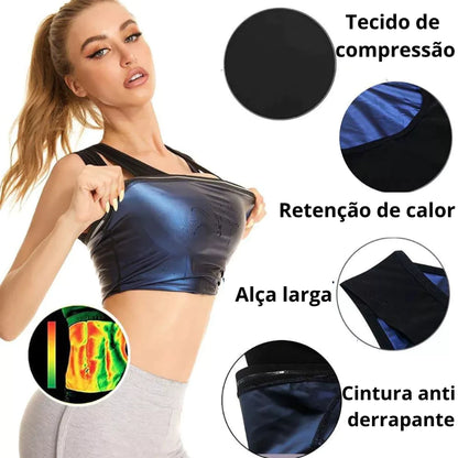 Regata Queima Calorias Sauna Fitness