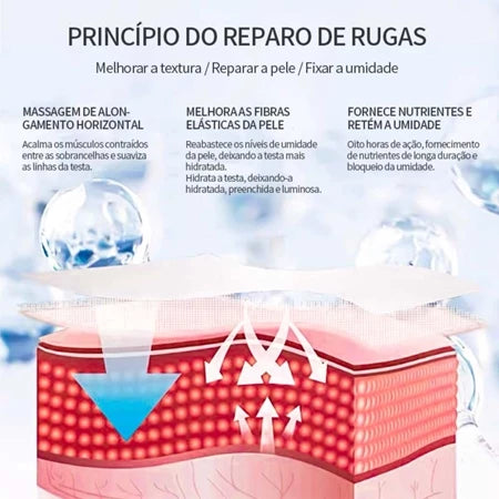 Kit Rejuvene Clean - Adesivos Anti-Rugas das famosas (Reutilizável - até 40 aplicações)