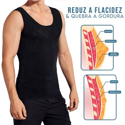 Regata Modeladora Masculina Flexvest II - Loja Marviva