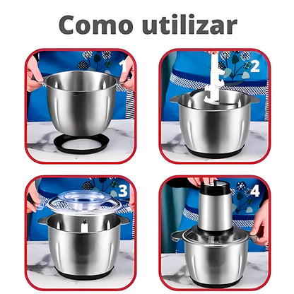 Super Grinder Inox - Pica Tudo