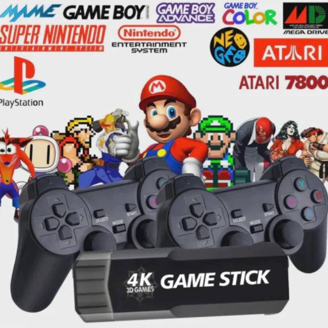 Novo Game Stick Ultra GD10 + De 30 mil Jogos + 2 Controles Sem Fio HDMI - Loja Marviva