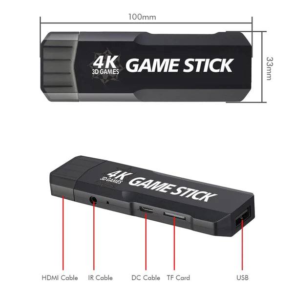 Novo Game Stick Ultra™ GD10 - Nova Versão com + De 30 mil Jogos - Loja Marviva