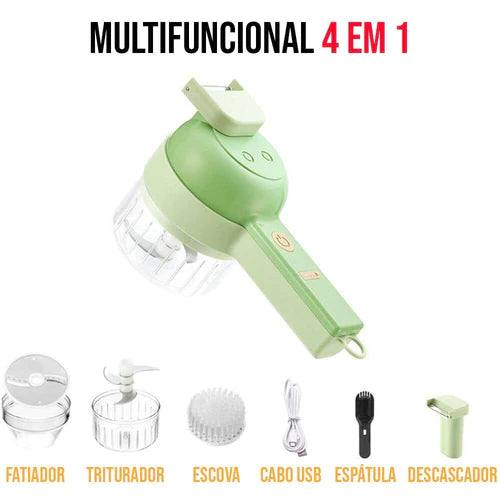 Triturador de Alimentos Multifuncional kit 4 em 1 - Loja Marviva